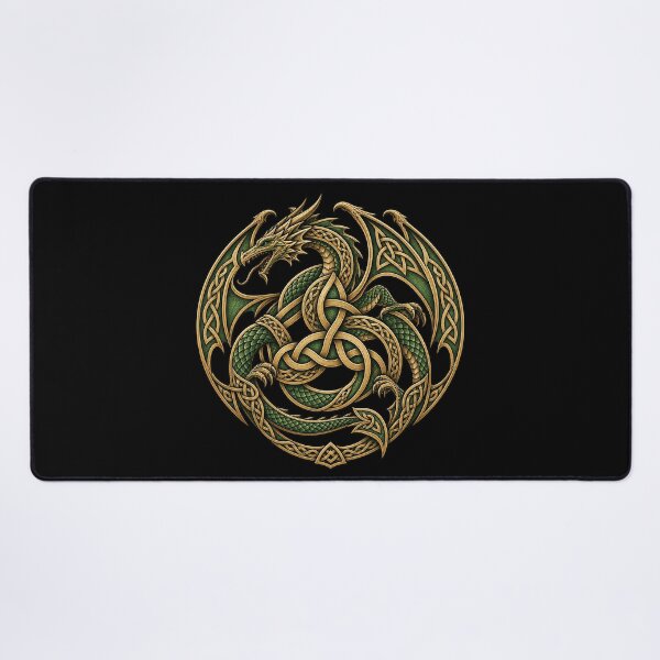 Item preview, Celtic heraldic dragon in interlacing designed and sold by lAnJefurtifeu.