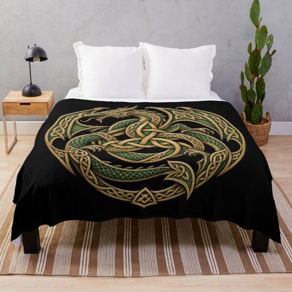Item preview, Celtic heraldic dragon in interlacing designed and sold by lAnJefurtifeu.