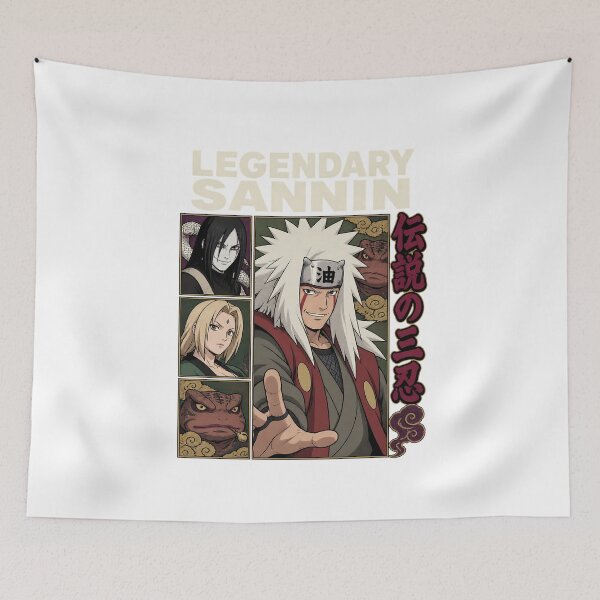 Item preview, Legendary Three Ninja Sages Panel Graphic designed and sold by sidki-SDK.