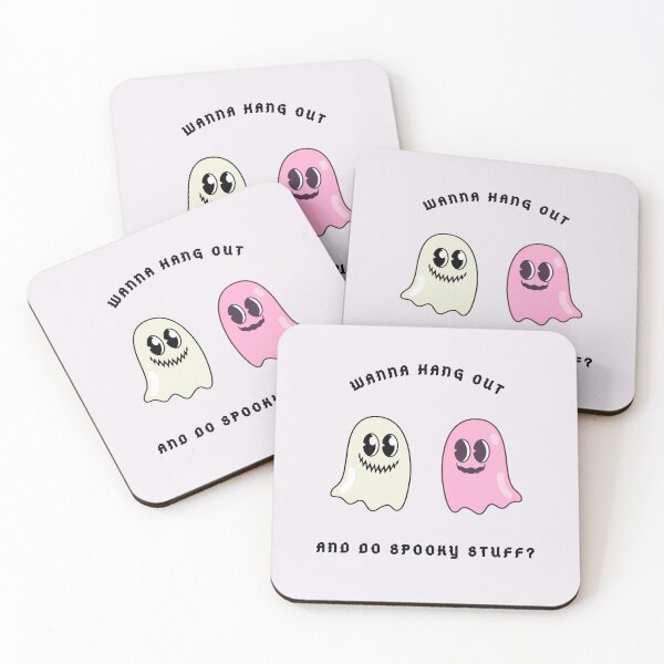 Item preview, Retro Cartoon Ghost Besties Spooky Season designed and sold by MiaBellaGirl.
