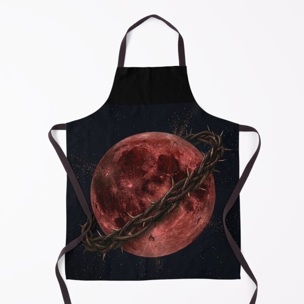 Item preview, Blood Moon | Gothic Crimson Celestial Art designed and sold by Briarmoire.