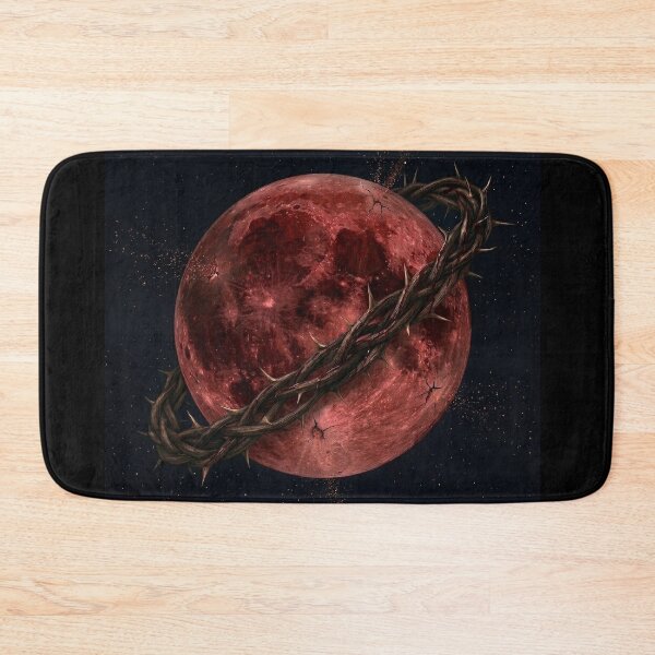 Item preview, Blood Moon | Gothic Crimson Celestial Art designed and sold by Briarmoire.