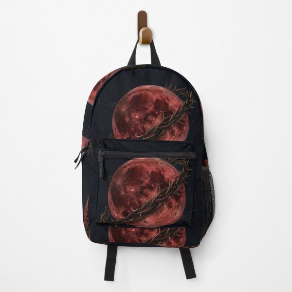 Item preview, Blood Moon | Gothic Crimson Celestial Art designed and sold by Briarmoire.