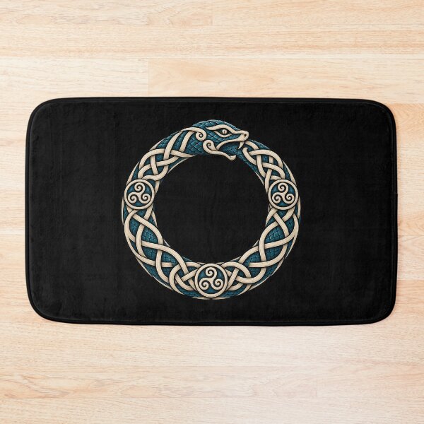 Item preview, Celtic ouroboros serpent in knots designed and sold by lAnJefurtifeu.