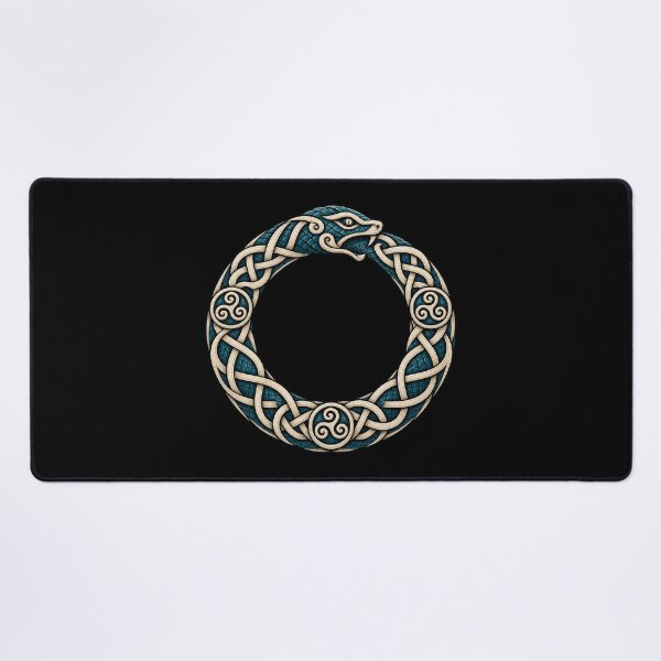 Item preview, Celtic ouroboros serpent in knots designed and sold by lAnJefurtifeu.