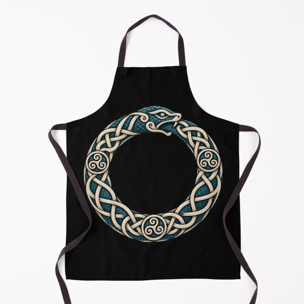 Item preview, Celtic ouroboros serpent in knots designed and sold by lAnJefurtifeu.