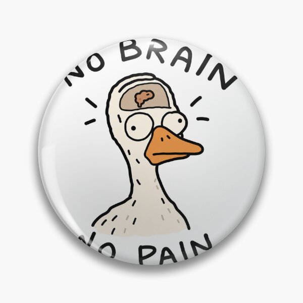 Item preview, No Brain No Pain designed and sold by MonkiFlipp.