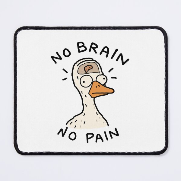 Item preview, No Brain No Pain designed and sold by MonkiFlipp.
