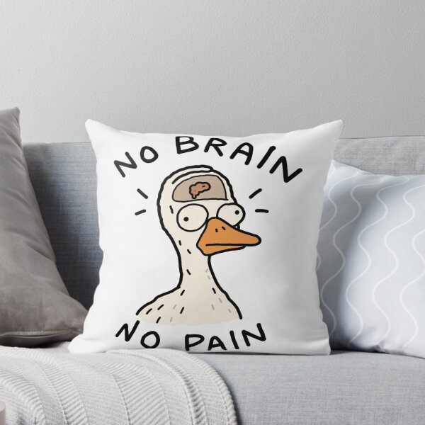 Item preview, No Brain No Pain designed and sold by MonkiFlipp.