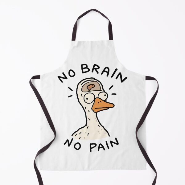 Item preview, No Brain No Pain designed and sold by MonkiFlipp.