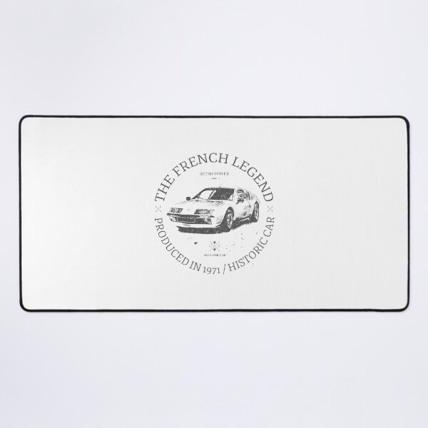Item preview, Renault Alpine A Vintage Classic Car Illustration Design designed and sold by SkinnyOrca.