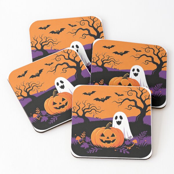 Item preview, Spooky Forest Ghost — Halloween Night Scene designed and sold by urmoments.