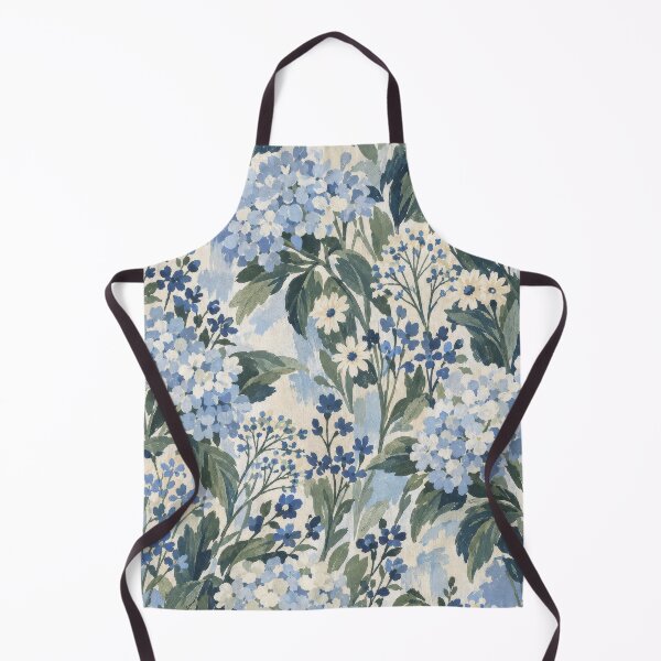 Item preview, Soft Blue Floral Pattern designed and sold by scicilysimonee.