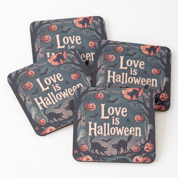 Item preview, Love is Halloween  designed and sold by FlourishWithLove.
