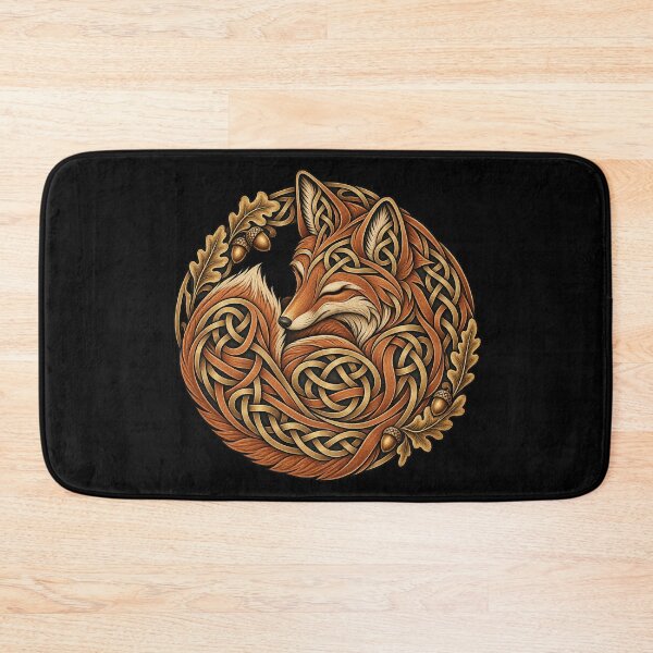 Item preview, Celtic fox with oak knots designed and sold by lAnJefurtifeu.