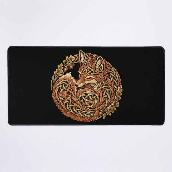 Item preview, Celtic fox with oak knots designed and sold by lAnJefurtifeu.