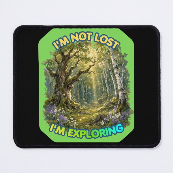 Item preview, I'm Not Lost, I'm Exploring, Gifts For Travel Enthusiasts designed and sold by zebek-design.