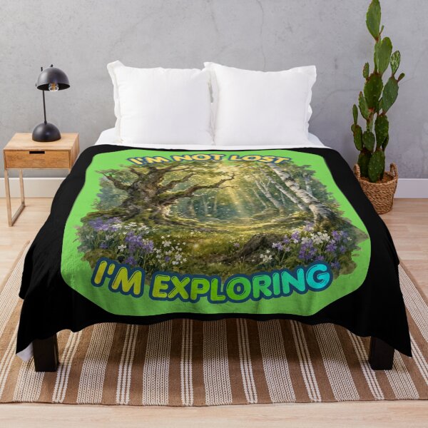 Item preview, I'm Not Lost, I'm Exploring, Gifts For Travel Enthusiasts designed and sold by zebek-design.