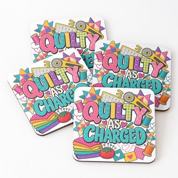 Item preview, Quilt Love:  Quilty as Charged designed and sold by EverydayMagik.