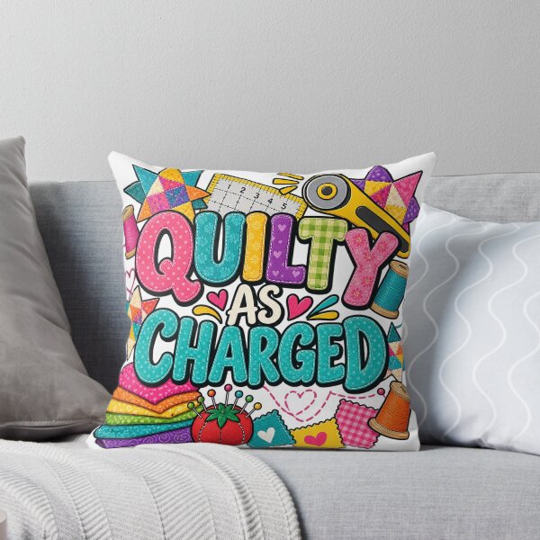 Item preview, Quilt Love:  Quilty as Charged designed and sold by EverydayMagik.