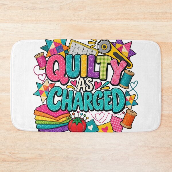 Item preview, Quilt Love:  Quilty as Charged designed and sold by EverydayMagik.