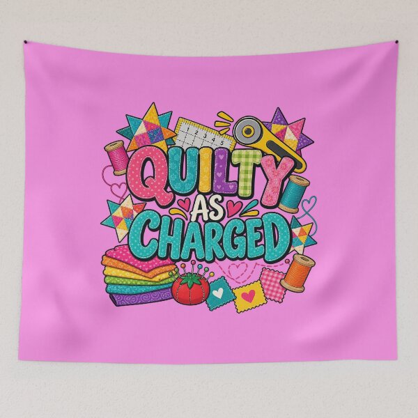 Item preview, Quilt Love:  Quilty as Charged designed and sold by EverydayMagik.