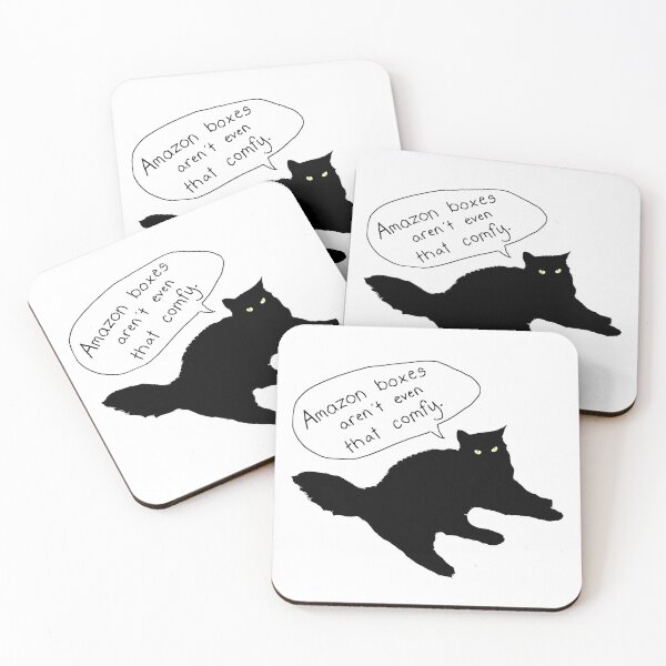 Item preview, Anti-Amazon Cat designed and sold by zettey crafts.