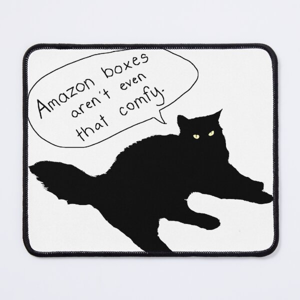 Item preview, Anti-Amazon Cat designed and sold by zettey crafts.