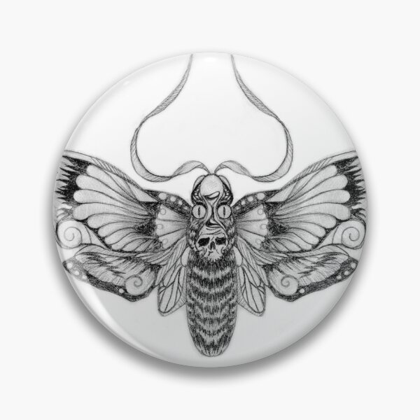 Item preview, Death Moth Sketches designed and sold by Kemothify.