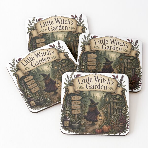 Item preview, Little Witch's Garden A Little Witchy Herbal Tale designed and sold by OliviaHayesArt.