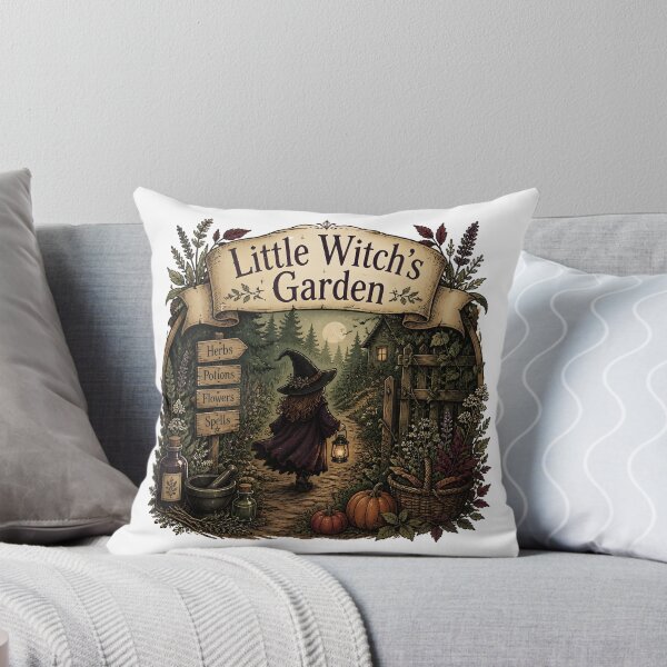 Item preview, Little Witch's Garden A Little Witchy Herbal Tale designed and sold by OliviaHayesArt.
