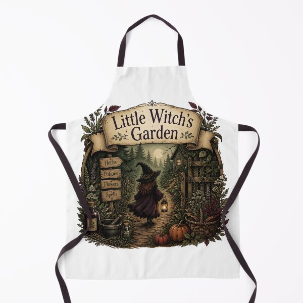 Item preview, Little Witch's Garden A Little Witchy Herbal Tale designed and sold by OliviaHayesArt.