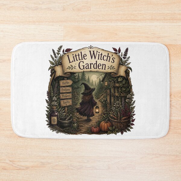 Item preview, Little Witch's Garden A Little Witchy Herbal Tale designed and sold by OliviaHayesArt.