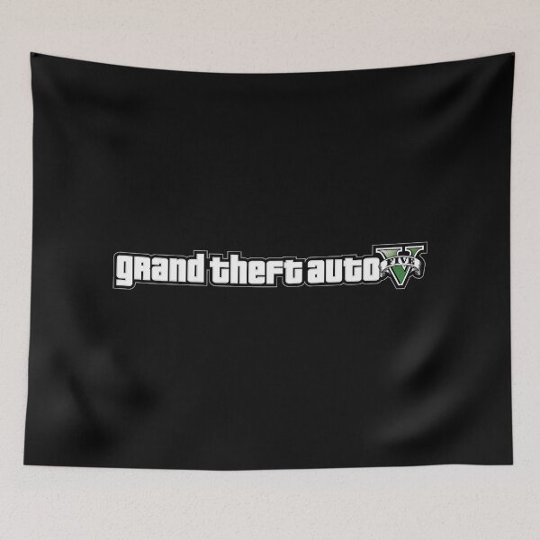 Item preview, GTA 5 Grand Theft Auto V Logo Five designed and sold by BubblePopRed.
