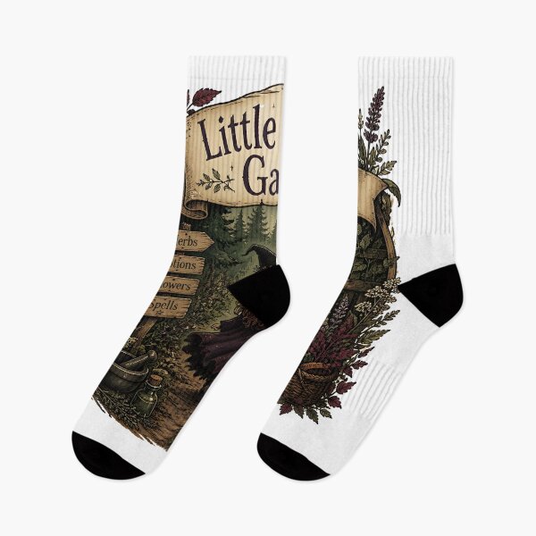 Item preview, Little Witch's Garden A Little Witchy Herbal Tale designed and sold by OliviaHayesArt.