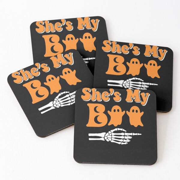 Item preview, She's My Boo Ghost Skeleton Hand Matching Couples designed and sold by MizoX7.