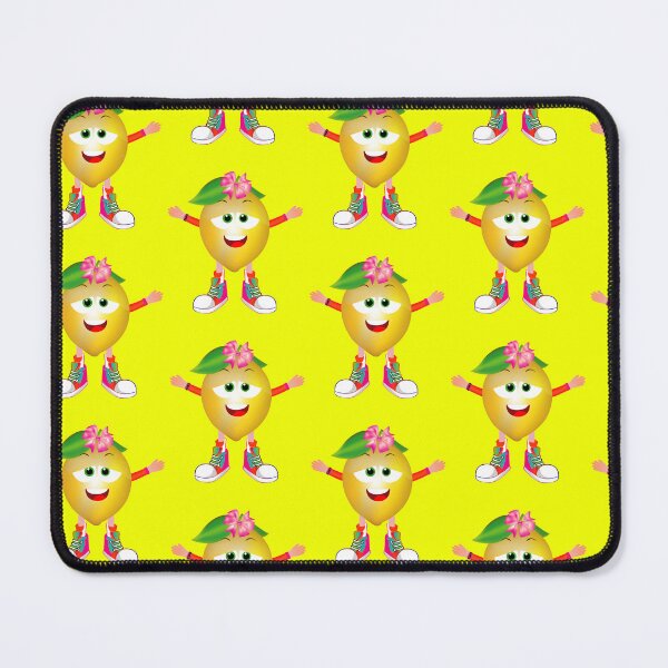 Item preview, Satisfied Lemon Animated Character Girl Version designed and sold by ExpressiveToon.