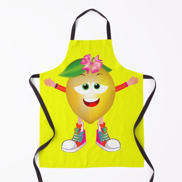 Item preview, Satisfied Lemon Animated Character Girl Version designed and sold by ExpressiveToon.