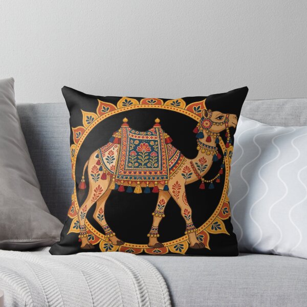 Item preview, Rajasthani camel with textile patterns designed and sold by lAnJefurtifeu.