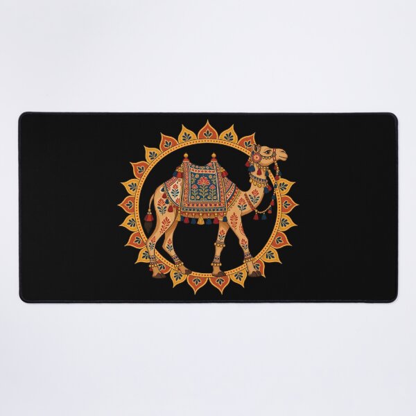 Item preview, Rajasthani camel with textile patterns designed and sold by lAnJefurtifeu.
