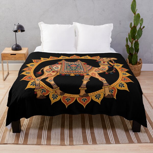 Item preview, Rajasthani camel with textile patterns designed and sold by lAnJefurtifeu.