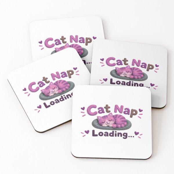 Item preview, Cat Nap Loading – Funny Cat Lover T-Shirt, Cute Sleepy Cat Graphic Tee designed and sold by BoldMarks.