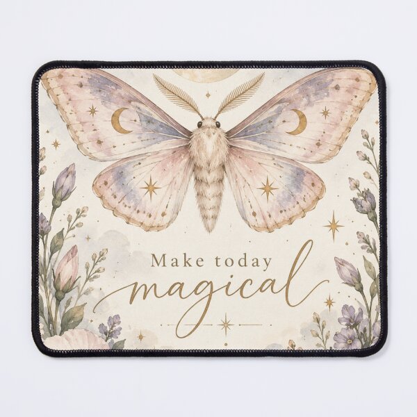 Item preview, Make Today Magical Celestial Moth designed and sold by Willow Sky.