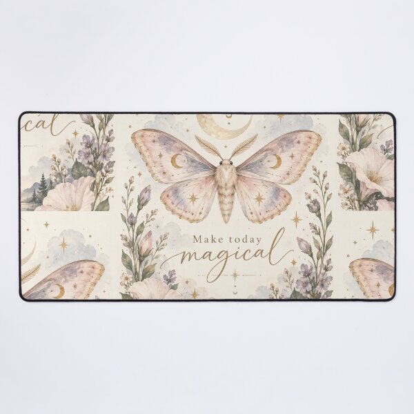 Item preview, Make Today Magical Celestial Moth designed and sold by Willow Sky.
