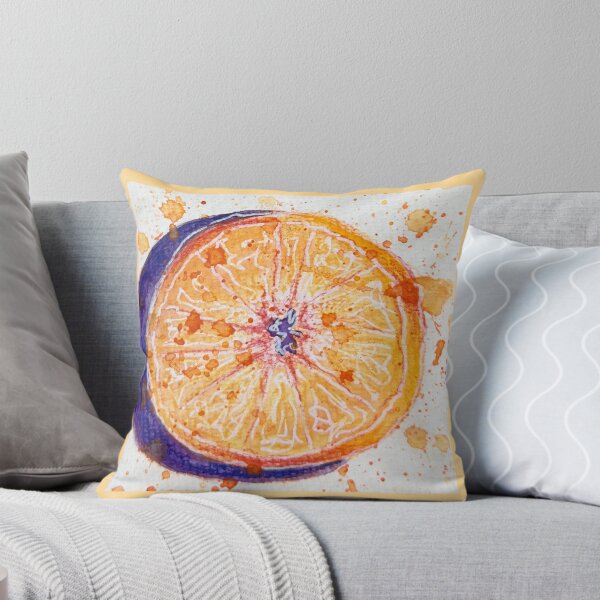 Item preview, Watercolor orange designed and sold by LostFlamingoArt.