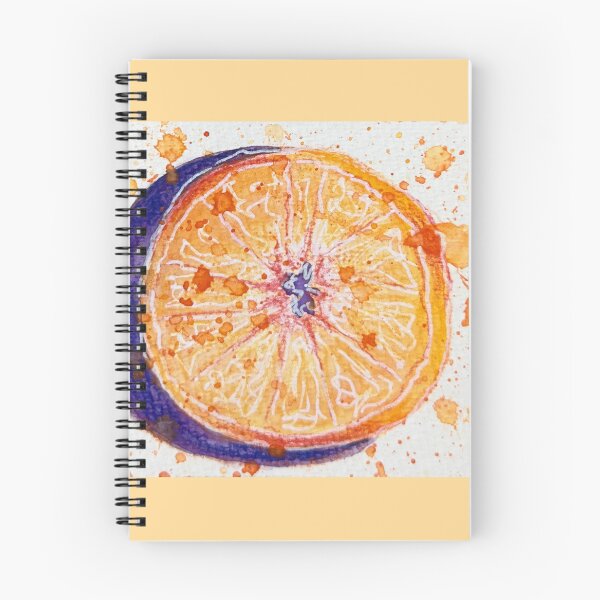 Item preview, Watercolor orange designed and sold by LostFlamingoArt.