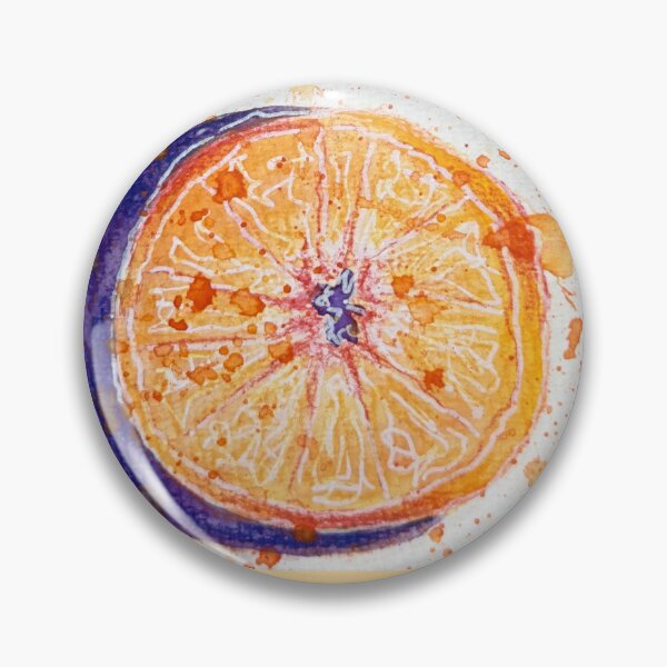 Item preview, Watercolor orange designed and sold by LostFlamingoArt.