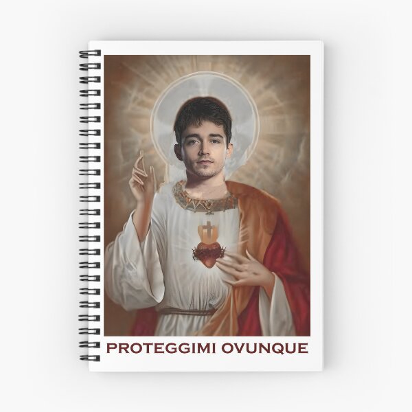 Item preview, Saint Charles Leclerc Racing Motorsport Inspired Design designed and sold by PORTALSTAR.