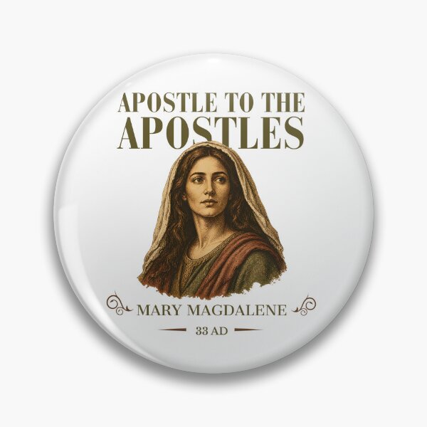 Item preview, Apostle to the Apostles - Mary Magdalene 33 A.D. Vintage Portrait designed and sold by Neurospicy Trolls.