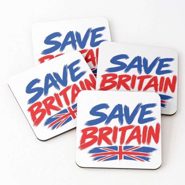 Item preview, Save Britain – British Patriotism Anti-Immigration & Refugee Awareness Design designed and sold by Sarcastic Tee.